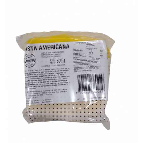 PASTA AMERICANA AMARILLA 500GR