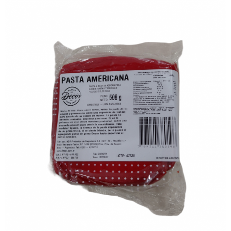 PASTA AMERICANA ROJO 500GR