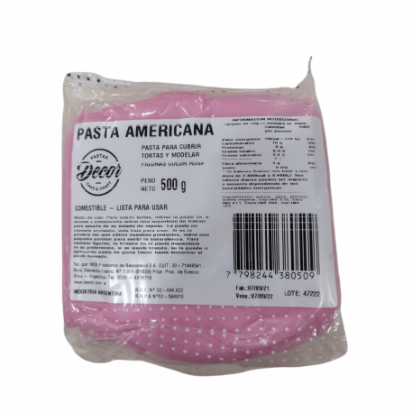 PASTA AMERICANA ROSA 500GR