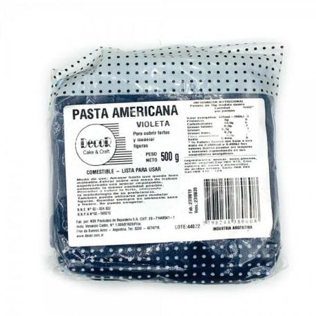 PASTA AMERICANA VIOLETA 500GR