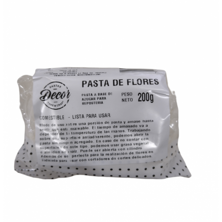 PASTA PARA FLORES DECOR 200GR