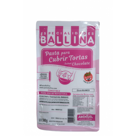 BALLINA SABOR CHOCOLATE X500GR