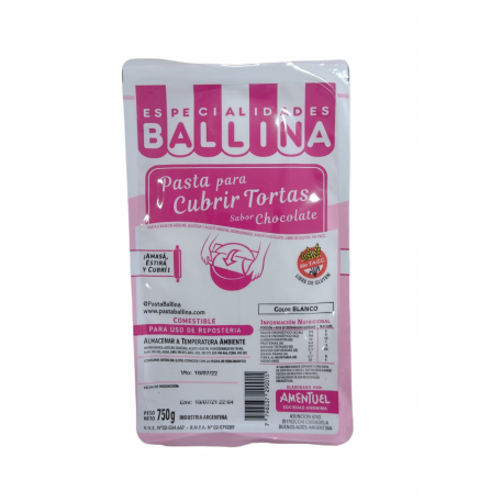 BALLINA SABOR CHOCOLATE X750GR