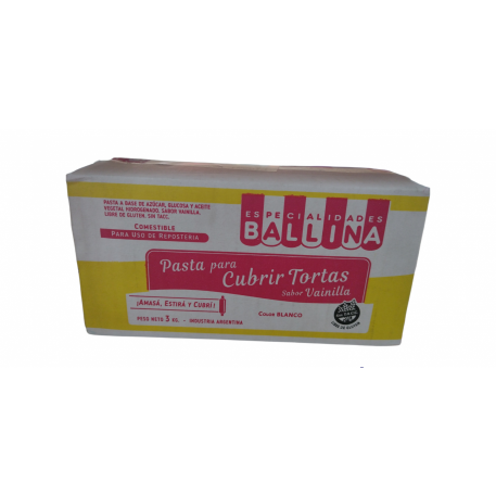 BALLINA SABOR VAINILLA X3KG