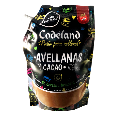 RELLENO CODELAND AVELLANAS X500GR