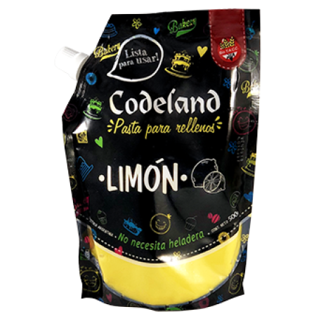 RELLENO CODELAND LIMON X500GR