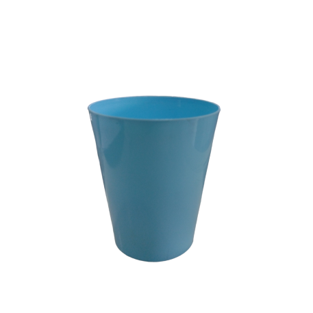 VASO FLEXIBLE CELESTE PASTEL X10