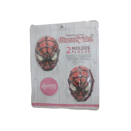 PLACA HUEVO SPIDER MAN