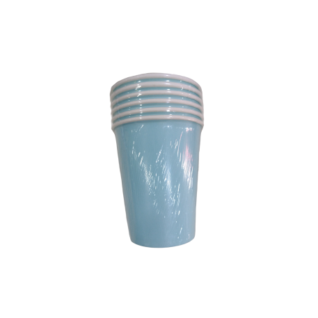 VASO CELESTE X6