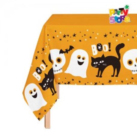 MANTEL BOO HALLOWEEN 180*130 cm.