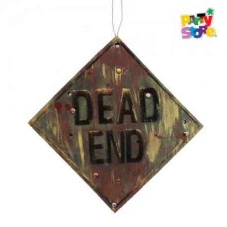 CARTEL *DEAD END* 30x30cm