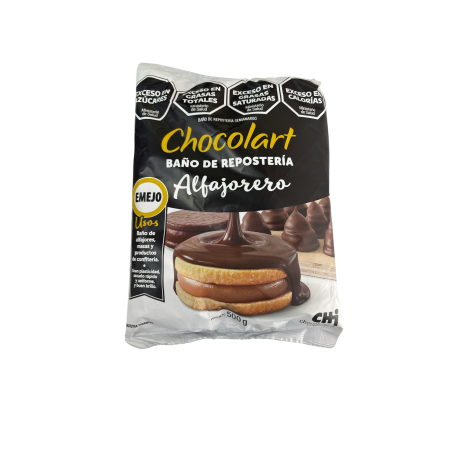 CHOCOLART ALFAJORERO SEMIAMARGO 500GR